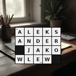 Hasło krzyżówkowe pomysłodawcy - aleksander jakowlew – rozwiązanie, synonimy, podpowiedzi i definicje krzyżówkowe